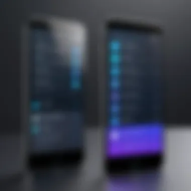 A user-friendly mobile interface showcasing accessibility features
