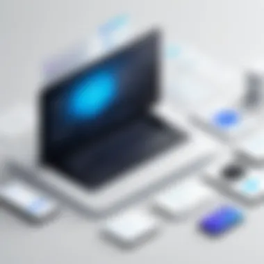 Accessibility in UX Design Illustration of accessible design elements in UX