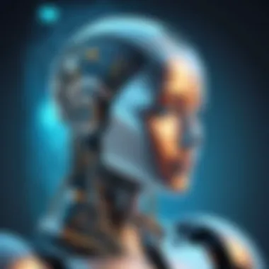 AI's Impact on User Interactions Conceptual representation of AI transforming user interactions