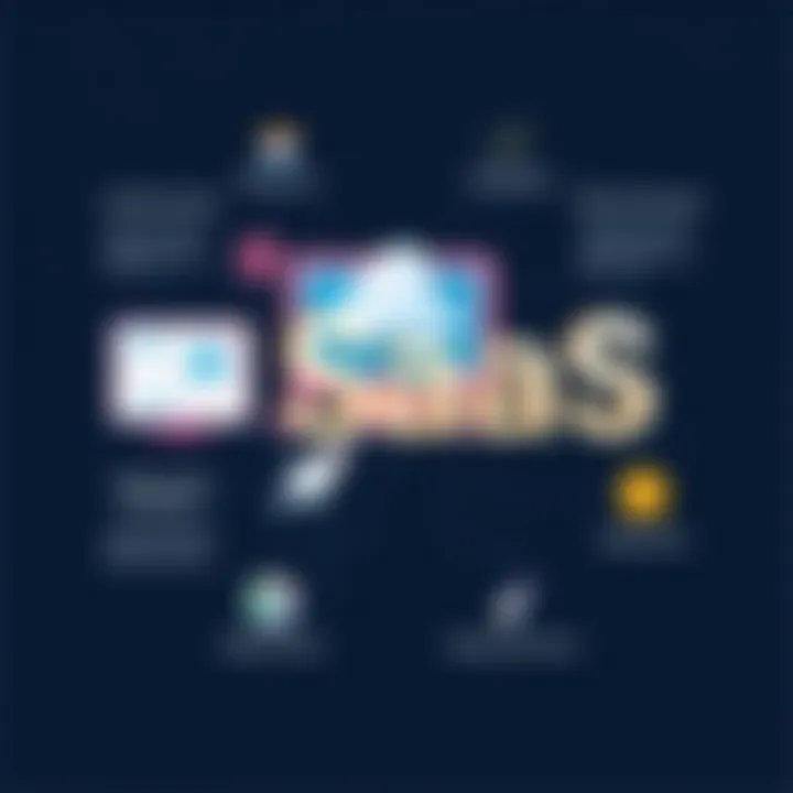 Benefits of SaaS for Organizational Efficiency An infographic showcasing the benefits of SaaS for organizational efficiency