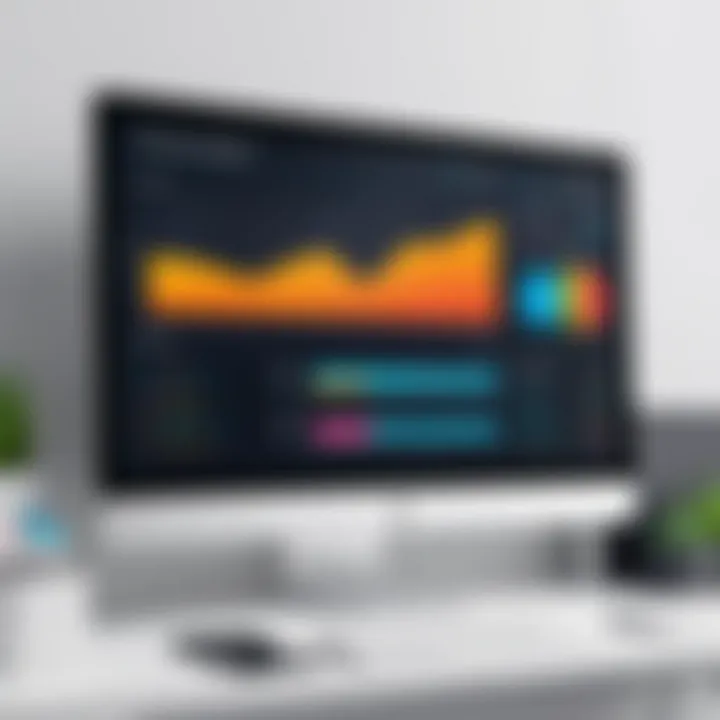 An illustrative dashboard of inventory management software showcasing key features and analytics.