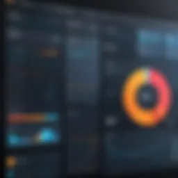 A sleek dashboard displaying user research analytics