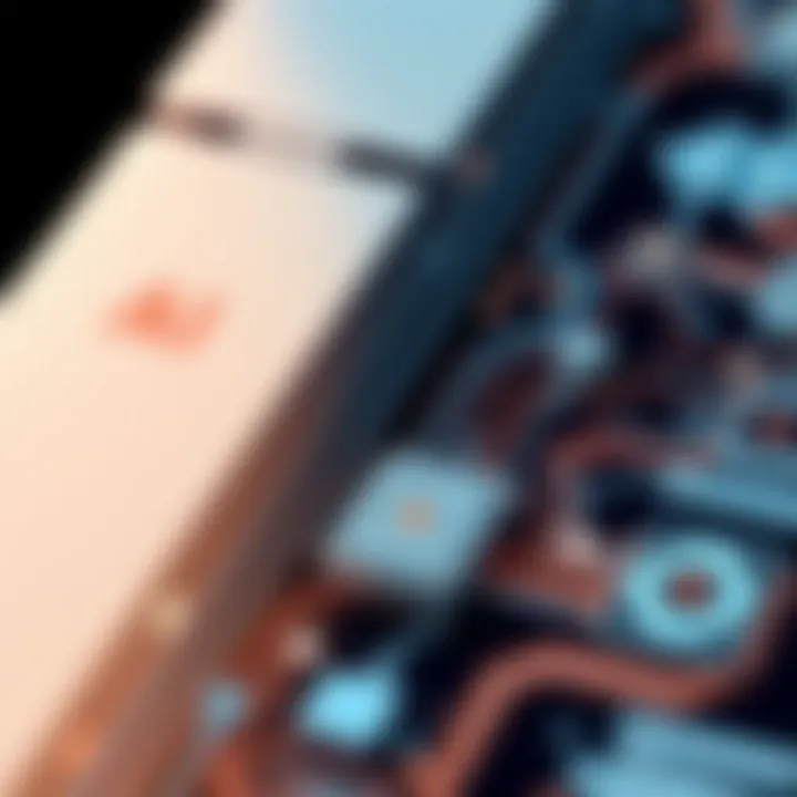 Close-up of AI integration in modern devices