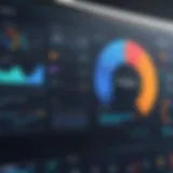 A visualization of marketing CRM software dashboard showcasing analytics
