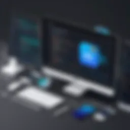 Visual representation of no code development tools in JavaScript