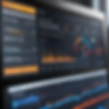 Dashboard with Project Tracking Features A dashboard showcasing project tracking features