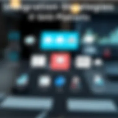 Integration Strategies for SaaS Platforms Diagram illustrating integration strategies for SaaS platforms