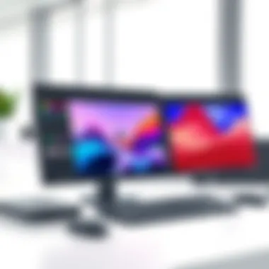 Advanced Digital Art Software Digital art creation using advanced software features.