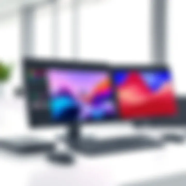 Advanced Digital Art Software Digital art creation using advanced software features.