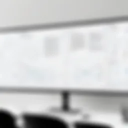 A digital whiteboard interface showcasing collaborative features
