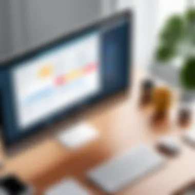Benefits of Task Management Software Illustration showing the benefits of using task management software