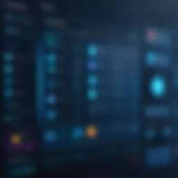 Illustration showcasing effective UI design elements