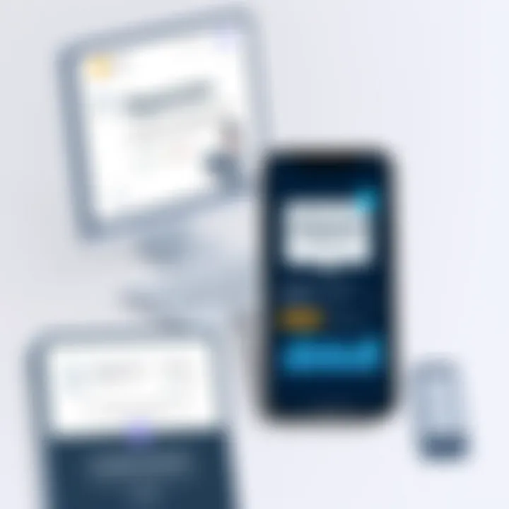 Responsive Layout for User Engagement Engagement strategy example displayed on a responsive layout