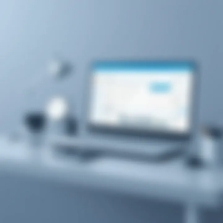 Project Management Software Interface Overview of project management software interface