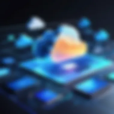 Boosting Productivity with Cloud Computing Graph showcasing productivity improvement through cloud solutions