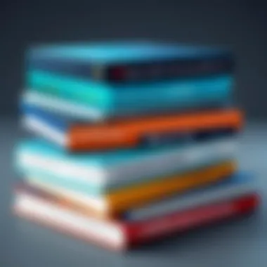 Essential Finance Literature A stack of influential finance books