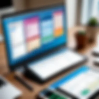 Trello Boards: A Dynamic Workspace Visual representation of Trello boards in action