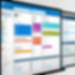 Visualization of Trello-like boards showcasing task organization