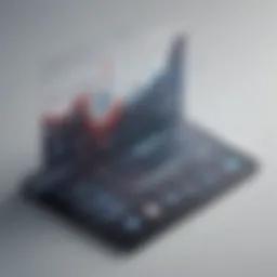 Abstract visualization of UserZoom's free trial registration process