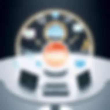 An illustration depicting seamless integration of various HR functions