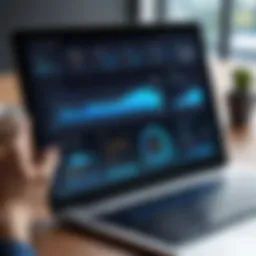 A sleek dashboard interface showcasing intuitive data visualization.