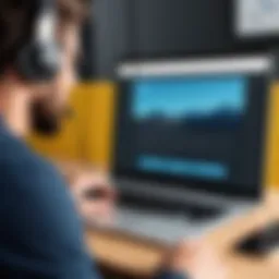 Illustration depicting website visitor recording tools in action
