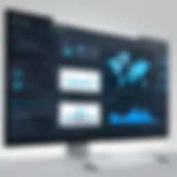 Dynamic digital whiteboard interface showcasing collaborative features