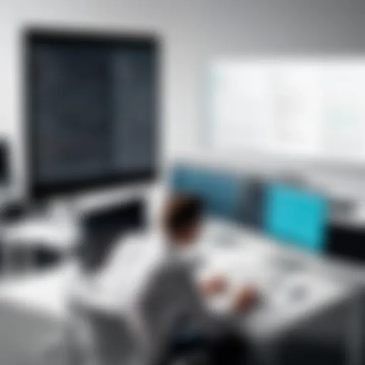Conceptual graphic showing enhanced collaboration between designers and developers