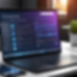 Showcase of no-code web app builder interface