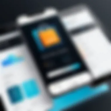 Engaging E-Commerce Application A visually striking e-commerce app design that enhances customer engagement
