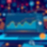 Illustration depicting Google Analytics dashboard