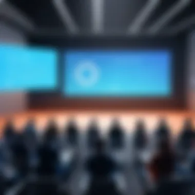Audience Interaction in Software Presentation Audience interaction during a software presentation