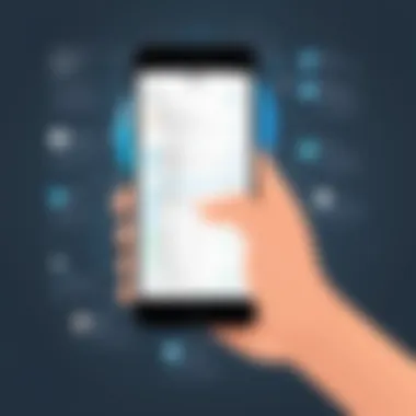 Best Practices for Optimization Infographic depicting best practices for optimizing in-app communication