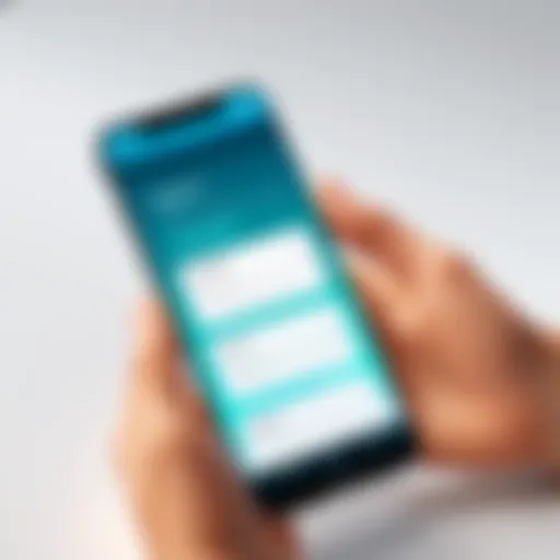 Illustration depicting the significance of in-app surveys