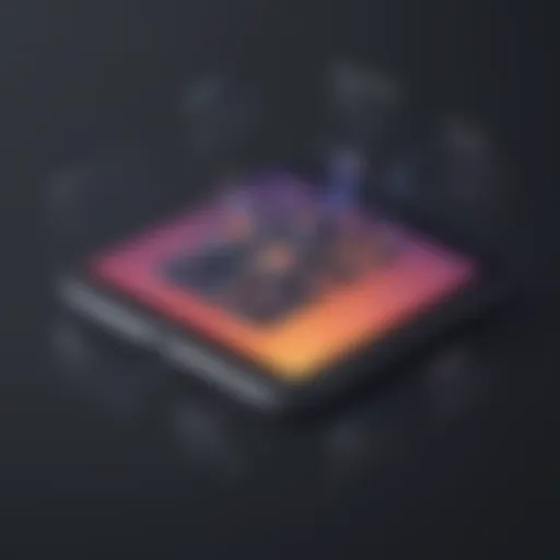 Illustration of interactive in-app tutorial