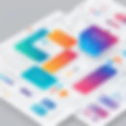 Visual representation of UX design principles