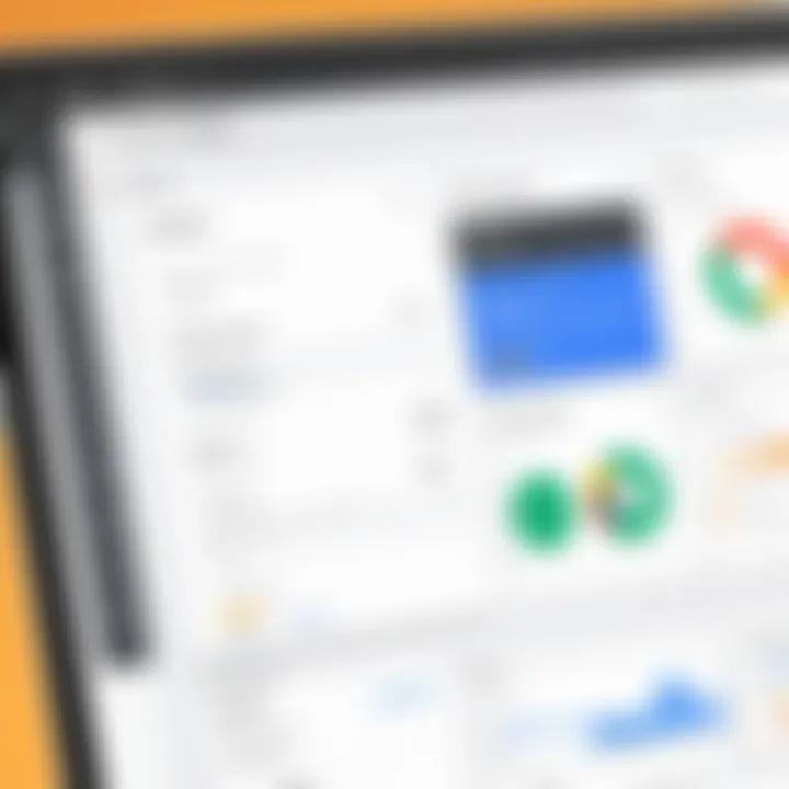 Screenshot of Admin settings in Google Analytics displaying tracking ID