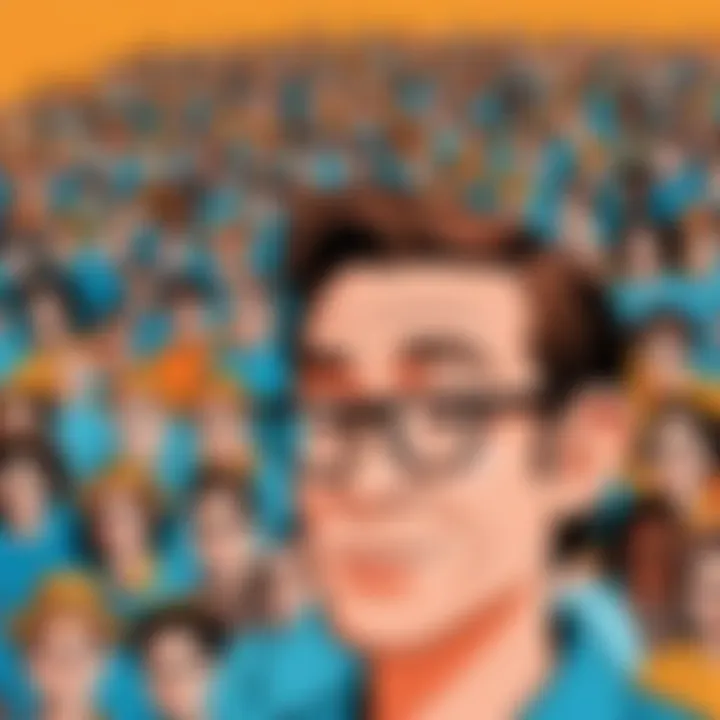 Detailed graphic illustrating audience segmentation options in Mailchimp