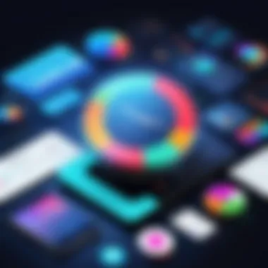 Diverse Marketing Analytic Tools Visual representation of various marketing analytic tools