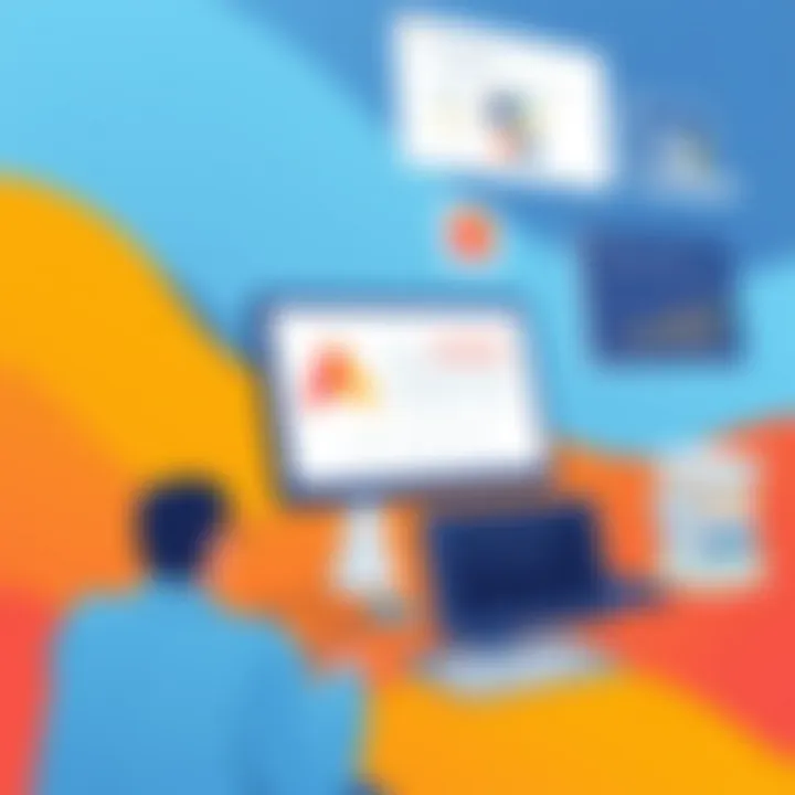 A visual representation of Asana's project management features