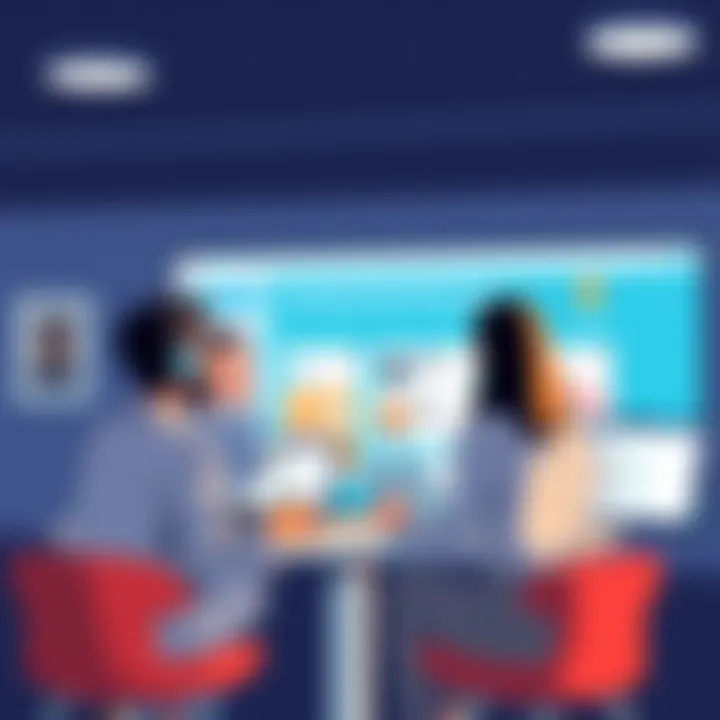 A team collaborating effectively during a standup meeting in Asana