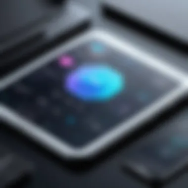 Visual representation of key design principles for tutorial apps