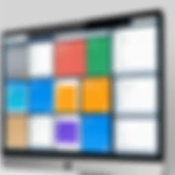 Showcasing Trello board layout for task management