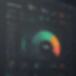 Data-driven chart showcasing performance trends