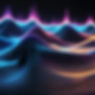 A visual representation of sound waves illustrating manipulation techniques