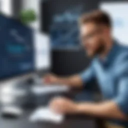 Customer Success Manager analyzing data