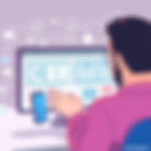 Interface of a user-friendly CRM software showcasing intuitive design