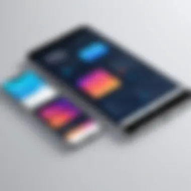 Successful App Designs Showcase of successful apps with effective UI/UX design