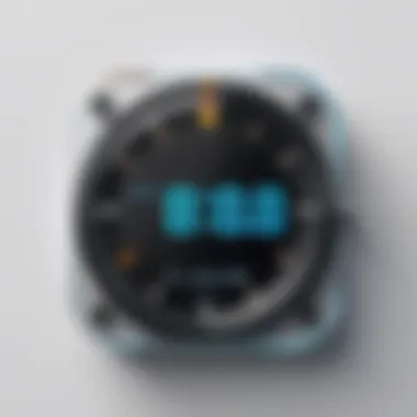 Digital Timer Symbolizing Time Management in Scrum A digital timer symbolizing time management in Scrum