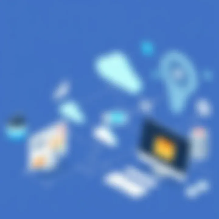 Integration Strategies for SaaS Graphic showcasing integration strategies for SaaS platforms